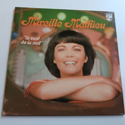 Mireille Mathieu / Le Vent De La Nuit 1974 LP / CHANSON / EX / £5 FLAT POST
