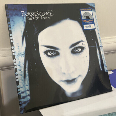 Evanescence Fallen Exclusive Clear Smoke Vinyl Record LP NEW Sealed
