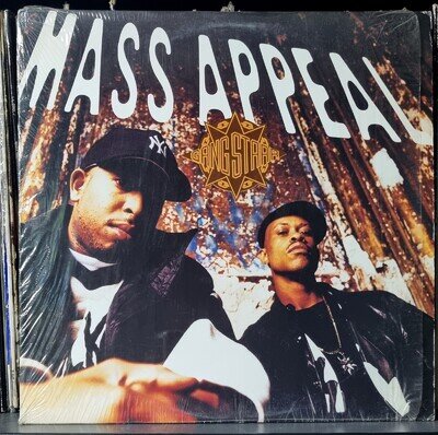 Gang Starr – Mass Appeal (Chrysalis Records) 1994 Import 12"