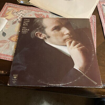 Bach: English Suites (Complete), Glenn Gould, Columbia M2-34578, 2 LP, Promo, EX
