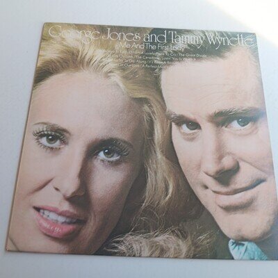 George Jones & Tammy Wynette / Me And The First Lady 1972 LP / EX / £5 FLAT POST