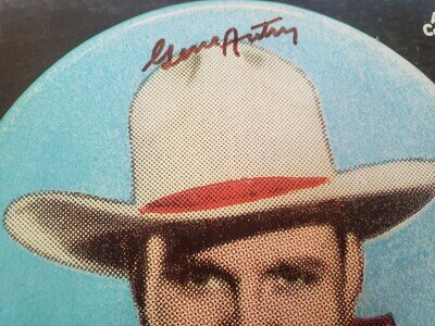 HAND SIGNED 1970 VG++ Gene Autry's Country Music Hall Of Fame Album 1035 LP33