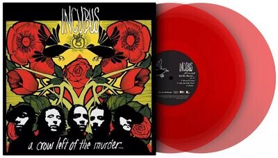 INCUBUS LP x 2 A Crow Left of the Murder DBL RED VINYL 180grm Numbered 2000 Only