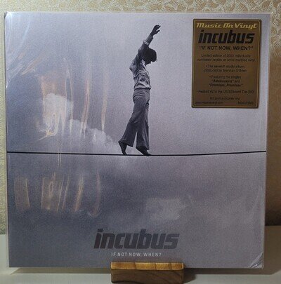 If Not NOW When-LTD 180g White Marble by Incubus (Sealed & New)w/mnr slv damage