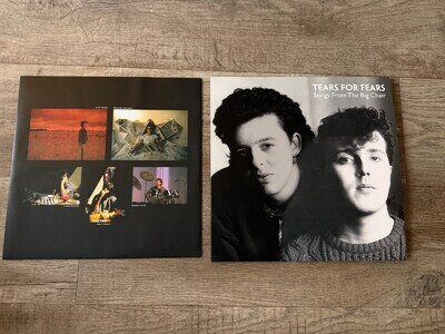 Tears for Fears Songs From The Big Chair Limited Edition Blood Records Vinyl LP