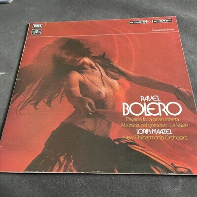 Maurice Ravel , Lorin Maazel , New Philharmonia Orchestra - Vinyl LP
