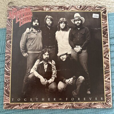 The Marshall Tucker Band - Together Forever Lp CPN0205 Vinyl 1978 Capricorn VG+