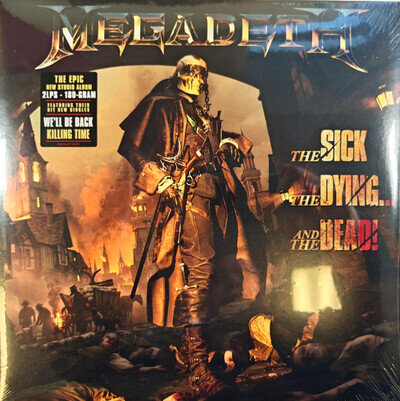 Megadeth The Sick The Dying And The Dead LP Album vinyl record 2022 in Gatefold