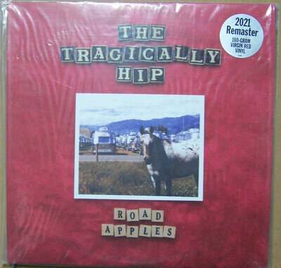THE TRAGICALLY HIP - ROAD APPLES - 2021 FACTORY SEALED LP RED VINYL RECORD ALBUM