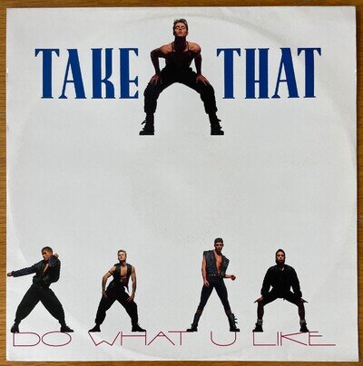 TAKE THAT - DO WHAT U LIKE Rare 1st UK Press 1991 SINGLE 12 INCH TOP EX