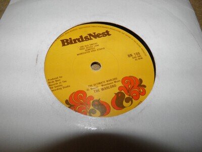 THE WARLORD- THE ULTIMATE WARLORD VINYL 7" 45RPM p