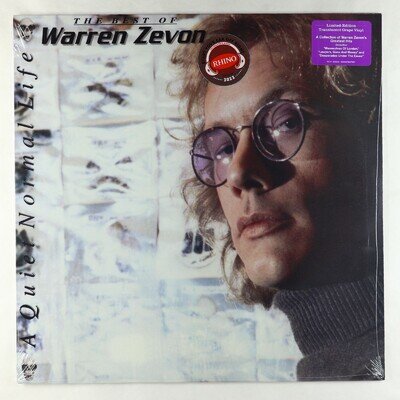 Warren Zevon - A Quiet Normal Life: The Best Of LP - Asylum Purple Wax Re SEALED