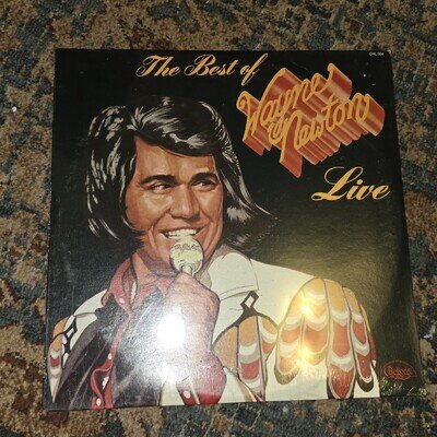 Wayne Newton The Best of Wayne Newton Live Vinyl LP Record Album From 1974