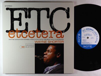 Wayne Shorter - Etcetera LP - Blue Note 180g VG++