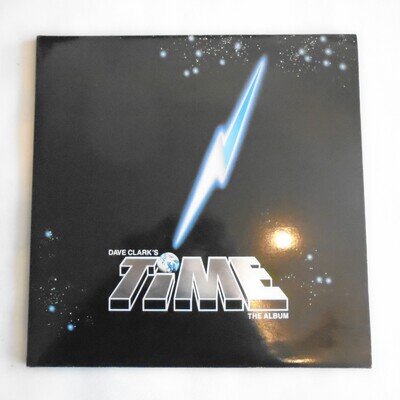 Dave Clark's Time Vinyl Record DOUBLE Album LP EMI 1986 +BOOKLET VGC Free UK P+P
