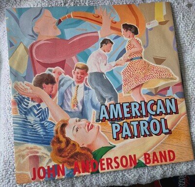 JOHN ANDERSON BAND American Patrol 12" record (12MOD 100) VG+/VG+ (4107)