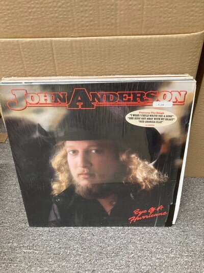 JOHN ANDERSON EYE OF A HURRICANE, VINYL LP, 125099, VG+