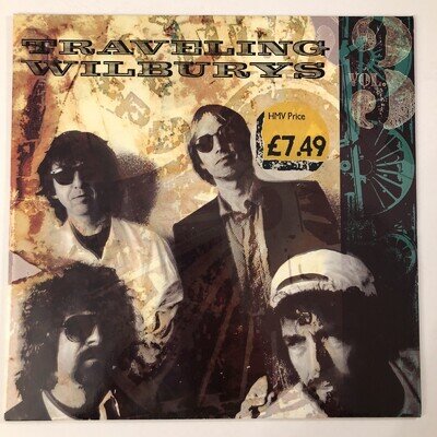 Travelling Wilburys, Vol 3, Vinyl LP, Warner 1990, EX/EX, 1st Ed, WX 384 +Inner