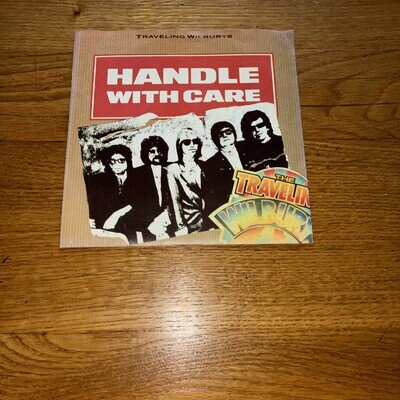 Traveling Wilburys Handle With Care 1988 7” Wilbury 927 732-7 A1/B1 1st press