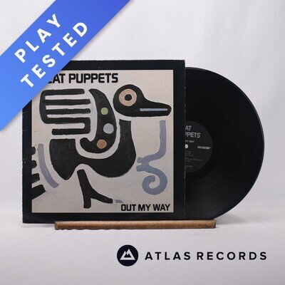 Meat Puppets Out My Way 12" EP Vinyl Record 1986 SST 049 SST Records - VG+/EX