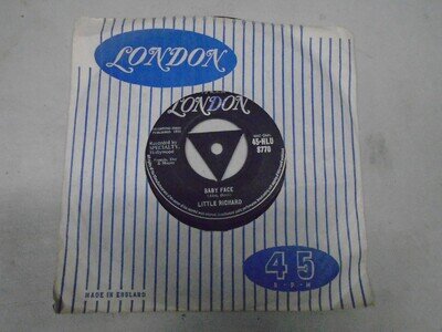 Little Richard Baby Face 7" single London Label Tri-Centre