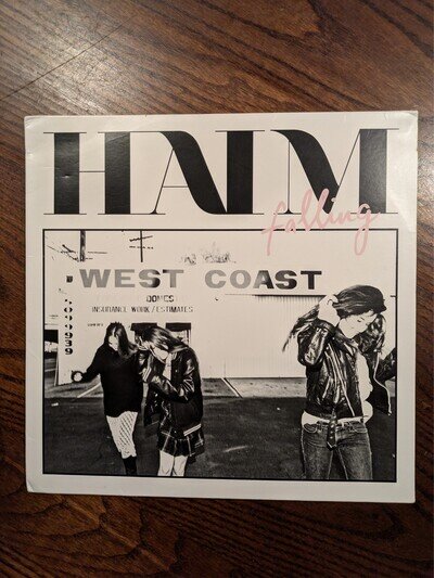 Haim - Falling - 10" Pink Vinyl Single Record Limited Edition 2013