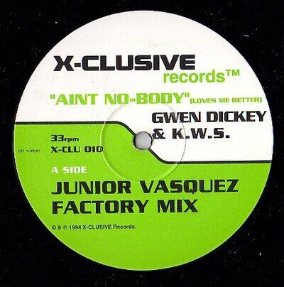 Gwen Dickey & K.W.S. - Ain't Nobody (Loves Me Better) (2x12") (Very Good (VG)) -