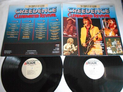 Complete Hit Album Creedence Clearwater Revival 1987 RARE Holland 2LP Proud Mary