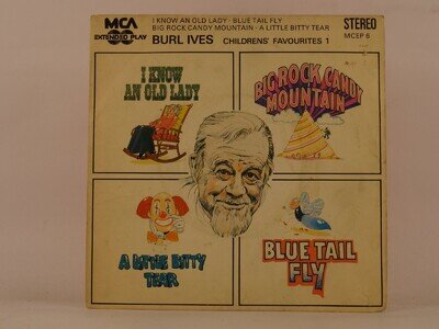 BURL IVES CHILDREN'S FAVOURITES 1 (98) 2 Track 7" Single including Picture Sleev