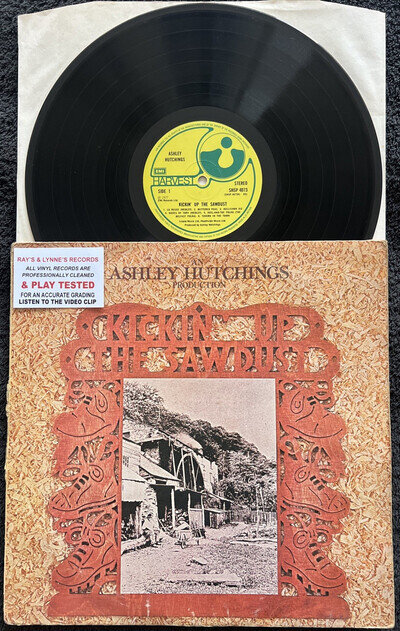 Ashley Hutchings – Kickin' Up The Sawdust Vinyl LP 1977 CLEANED/TESTED VG VIDEO