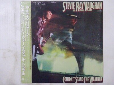 Stevie Ray Vaughan ~ Couldn't Stand The ~ Epic 28・3P-534 Japan Shrink LP OBI