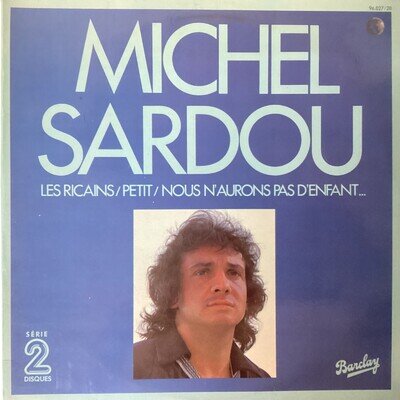 MICHEL SARDOU DOUBLE LP RECORD ‘MICHEL SARDOU’ (BARCLAY)