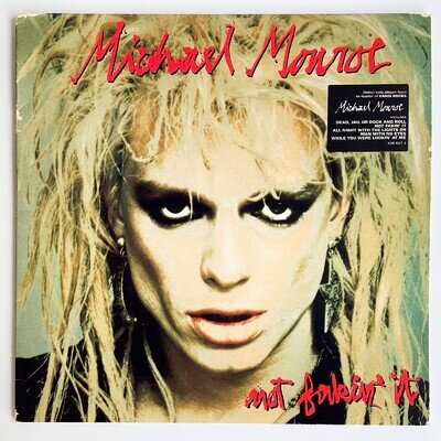 Michael Monroe Not Fakin’ It 1989 USA LP VG+ With Hype Sticker Hanoi Rocks