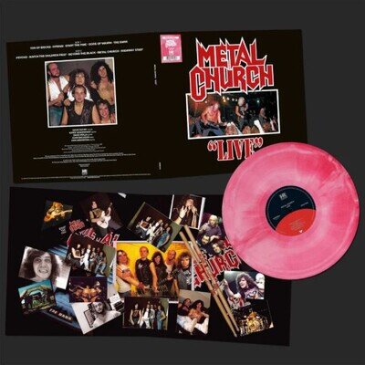 Metal Church Live (Galaxy Vinyl LP) (Vinyl)