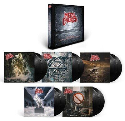 Metal Church - REFORGED - 10 LP Vinyl Box Set - NEW & SEALED!! 5 Albums!