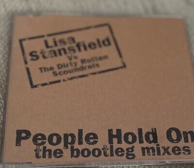 Lisa Stansfield vs Dirty Rotten Scoundrels ‎- People Hold On (Bootleg Mixes) 12"