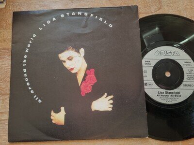 LISA STANSFIELD - All Around The World 7" Arista Records 1989