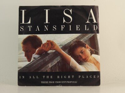 LISA STANSFIELD IN ALL THE RIGHT PLACES (78) 2 Track 7" Single including Picture