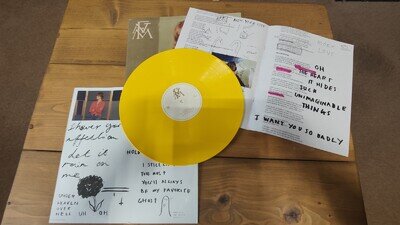 Florence and the Machine High as Hope Yellow Vinyl Record With Inserts And 'Zine