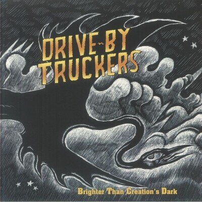 DRIVE BY TRUCKERS - Brighter Than Creation's Dark - TRANSLUCENT AMBER VINYL 2XLP