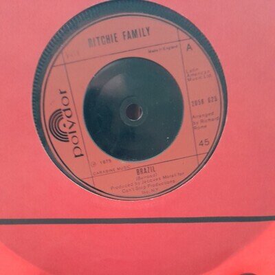 The Ritchie Family - Brazil (7", Single)