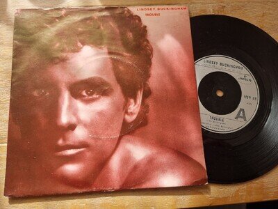 Lindsey Buckingham - Trouble 7” Mercury Records In Picture Sleeve