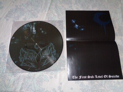 LEVIATHAN "The First Sub-Level of Suicide" PIC LP 200 xasthur lurker of chalice