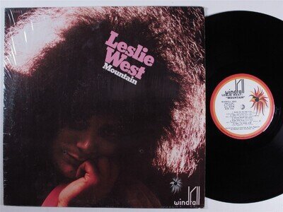 LESLIE WEST Mountain WINDFALL LP VG+ SHRINK z