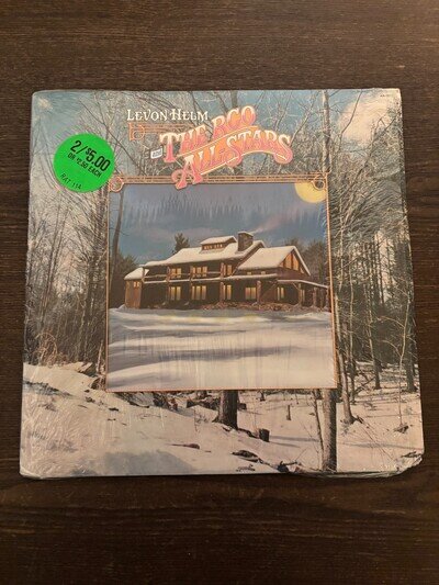 Levon Helm and the RCO All-Stars (LP, 1977) SHRINKWRAP INTACT