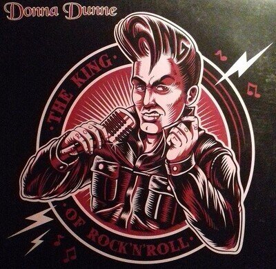 Donna Dunne – The King Of Rock 'N' Roll 12'EP rockabilly psychobilly BLAC Vinyl