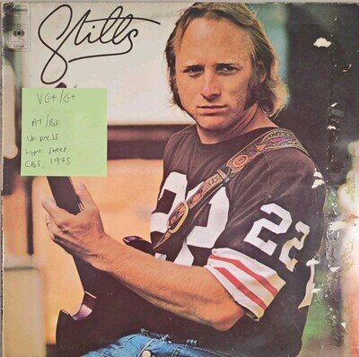 Stephen Stills Self Titled Vinyl Record VG+/G+ CBS 69146 1975