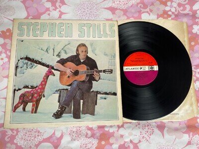 Stephen Stills - Self Titled 1970 LP - Atlantic Plum Labels 2401004 Crosby, Nash