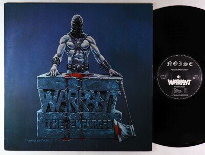 Warrant - The Enforcer LP - Noise Germany VG++