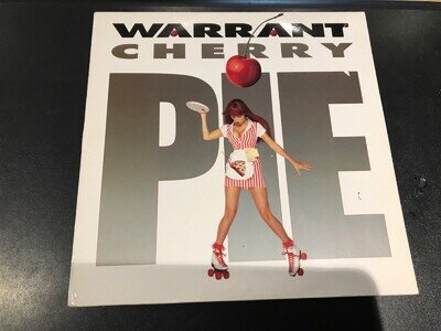 Warrant - Cherry Pie - Vinyl LP - CBS - Europe - VG+/VG+